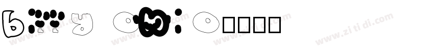 billy ohio字体转换